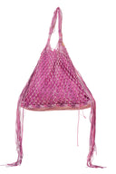 SAC DE PLAGE LIPARI MULTICOLOR ROSA