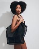 BEACH BAG NERO