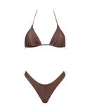 MINA COSTINA LUREX MARRONE