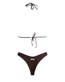 MINA TULLE MARRONE