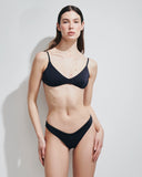 TINA LYCRA SHINY BLACK