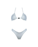 BRITNEY LYCRA SHINY WHITE