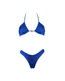 BRITNEY LYCRA SHINY BLUE