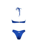 BRITNEY LYCRA SHINY BLUE