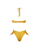 BRITNEY YELLOW LUREX RIB