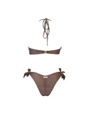 BRITNEY BROWN LUREX RIB