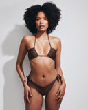 BRITNEY BROWN LUREX RIB