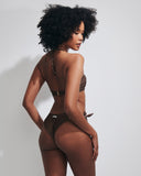 BRITNEY BROWN LUREX RIB