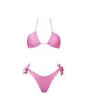 BRITNEY PINK LUREX RIB