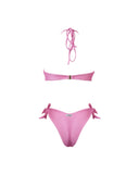 BRITNEY PINK LUREX RIB