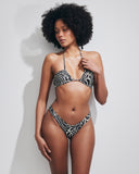 BRITNEY WHITE ZEBRA PATTERN