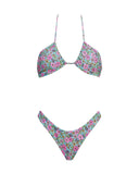 BRITNEY TURQUOISE FLOWER FANTASY