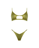 TAYLOR LYCRA SHINY GREEN