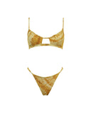 OLIVIA FANTASIA TIE DYE GIALLO