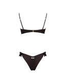 SABRINA TULLE BRINATO MARRONE
