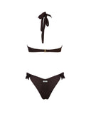 LADY BIS TULLE MARRONE