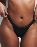 ADELE SLIP LYCRA SHINY SEPIA