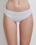 ADELE SLIP BIS LYCRA SHINY WHITE