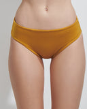 ADELE SLIP BIS LYCRA SHINY OCHRE