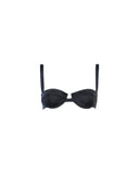 ADELE BLACK SHINY LYCRA TOP