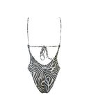 LILLY WHITE ZEBRA PATTERN