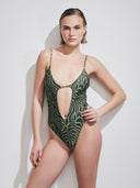 LILLY GREEN ZEBRA PATTERN