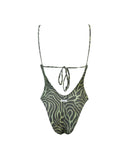 LILLY GREEN ZEBRA PATTERN