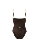 RIHANNA TULLE BRINATO MARRONE