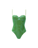 RIHANNA TULLE BRINATO VERDE