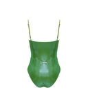 RIHANNA TULLE BRINATO VERDE
