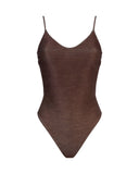 JULIE BROWN LUREX RIB