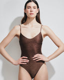 JULIE BROWN LUREX RIB