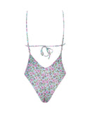 JULIE TURQUOISE FLOWER FANTASY