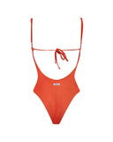 ELODIE ORANGE SHINY LYCRA