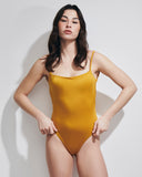 ELODIE LYCRA SHINY OCHRE