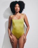 ELODIE GREEN SHINY LYCRA