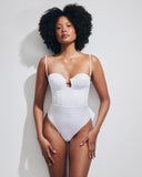 RIHANNA LYCRA LUCIDA BIANCO