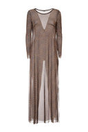 SELENE TULLE FANTASIA MACULATO MARRONE