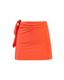 ANNETTE ORANGE SHINY LYCRA