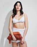 ANNETTE WHITE SHINY LYCRA