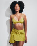 ANNETTE GREEN SHINY LYCRA