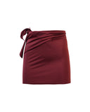 ANNETTE LYCRA SHINY WINE