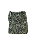 ANNETTE GREEN ZEBRA PATTERN