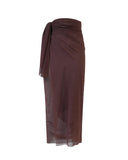 ALEXANDRA TULLE  MARRONE