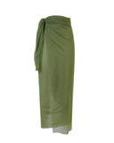 ALEXANDRA MILITARY GREEN TULLE