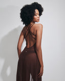 ANGELINA TULLE MARRONE