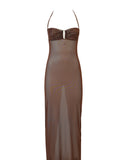 MILVA TULLE MARRONE