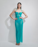 MILVA TULLE TURCHESE