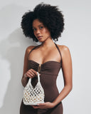 MIA MICROFIBRA MARRONE