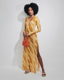 ALICIA FANTASIA TIE DYE GIALLO